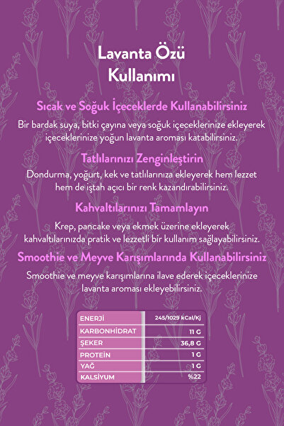 zadelife Lavanta Özü 700 g