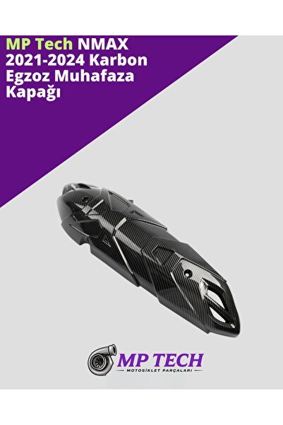 NMAX 2021-2024 Karbon Egzoz Muhafaza Kapağı