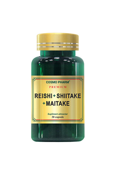 Cosmo Pharm Reishi Shiitake Maitake Premium 30cps