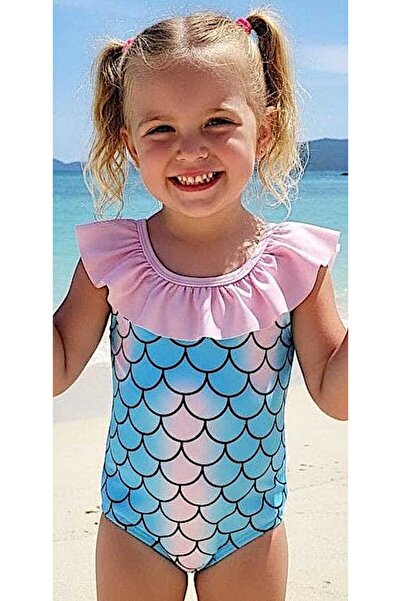 milay's life home collections Milays Baby Kids Girl Child Colorful Swimwear