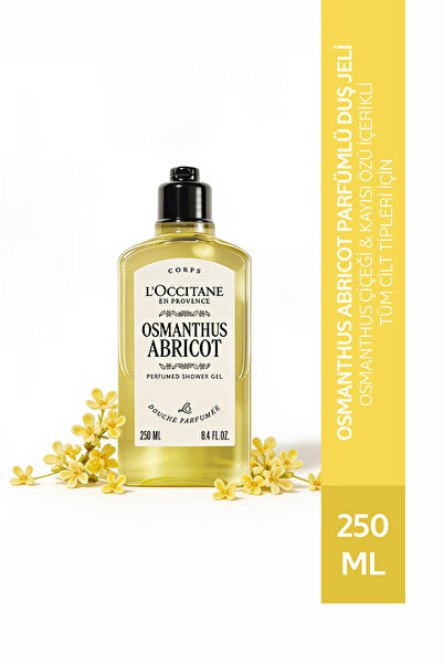 L'Occitane Osmanthus Abricot Parfümlü Duş Jeli, Osmanthus Çiçeği ve Kayısı Öz...