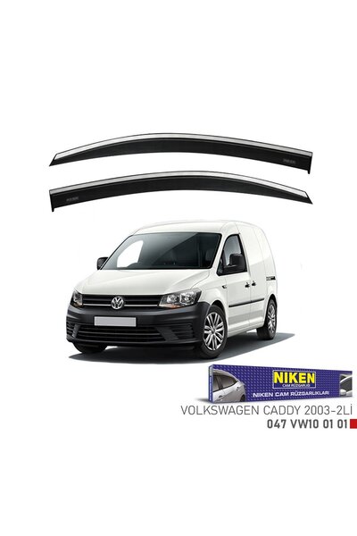 Niken Vw caddy cam rüzgarlığı kromlu 2003 / 2020