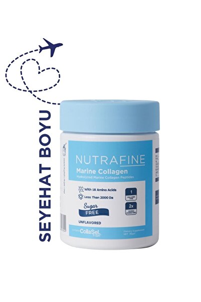 Nutrafine Marine Collagen %100 Çift Hidrolize Tip 1 Klinik Çalışmalı Balık Ko...