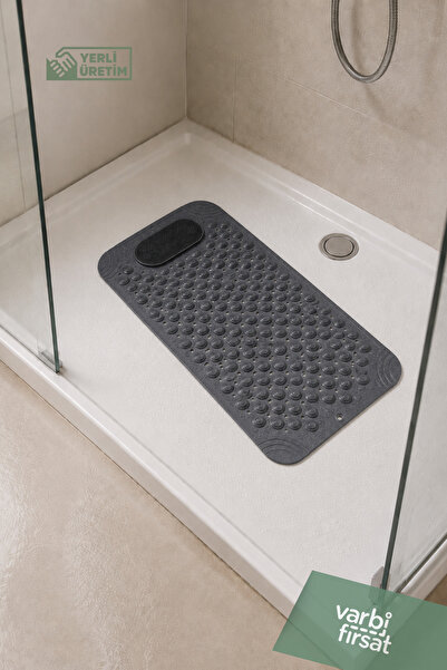 Varbifırsat Diamond Vantuzlu Banyo ve Duş Kaydırmazı 36x69,5 cm – Masajlı Küvet Paspası