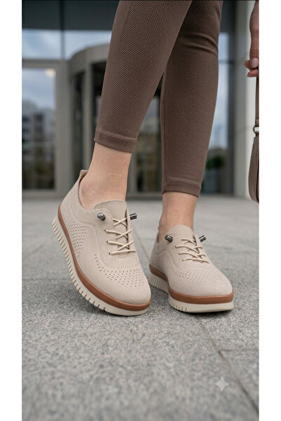 homiro Women's Summer Daily Orthopedic Lace-Up Light Sole Comfortable Shoes
