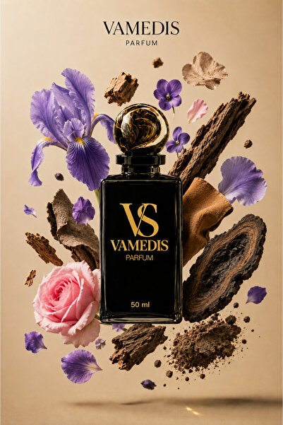 Vamedis VS006 D.Homme Intense | İris, Pudralı, Lüks Erkek Parfümü 50 ml
