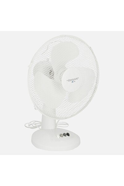 Trendinyeri Masa Üstü Vantilatör 40W Beyaz 30 cm