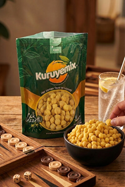 Kuruyemix Çıtır Leblebi - Süt Mısır Aromalı (Cips Tadında) - Özel Kavrulmuş [...