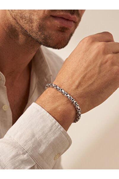 Parmas Design Box Cuban King Chain 6mm Premium Men's Steel Bracelet Gift 01820