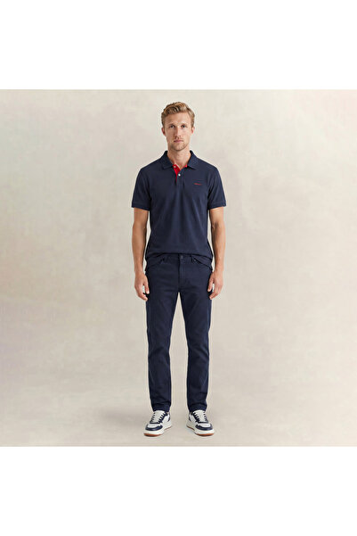 Gant Erkek Lacivert Slim Fit Pantolon