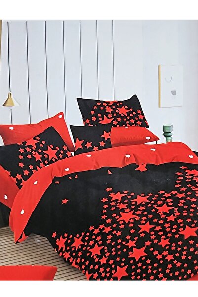 MILANO COLLECTION Set Lenjerie Pat Dublu Finet 6 Piese MC-6140