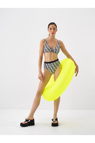 Xint Kadın Siyah Regular Fit Bikini Alt