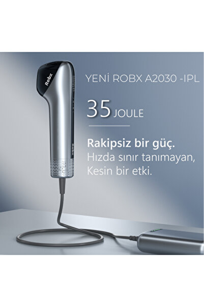ROBX A2030 IPL YENİ Sapphire Sogutma 35 joule Ultra Güç -Acısız Etki- Çoklu O...