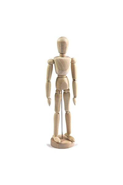 Lutart Ahşap Model Manken 14 cm