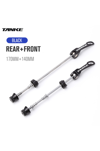 Choice black lever a set TANKE Bicycle Quick Release Bolt Hub Skewers Lever A...