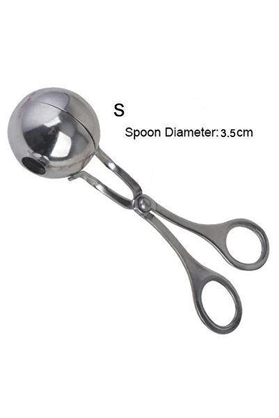 Choice S Meat Ball Maker Tool Stainless Steel Clip Round Rice Ball Shaper Spo...