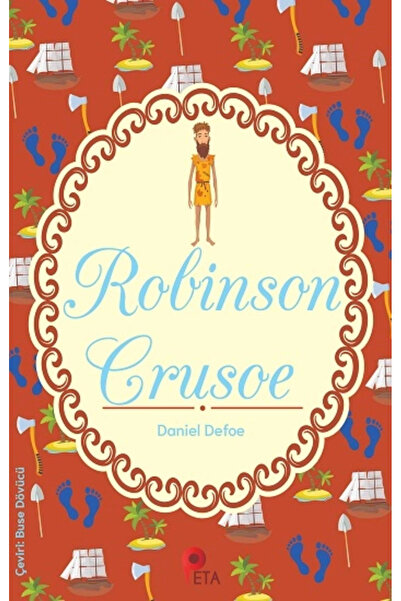 peta kitap Robinson Crusoe
