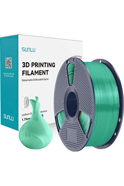 Sunlu Şeffaf Buzlu Nane PLA Filament - 1.75mm - 1 Kg