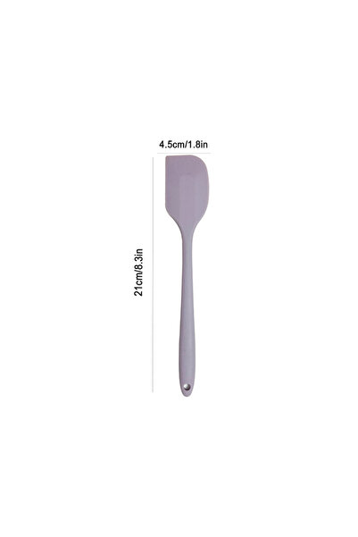 Choice F03S-Purple Silicone Cream Spatula Non-stick Butter Spatula Heat-resis...