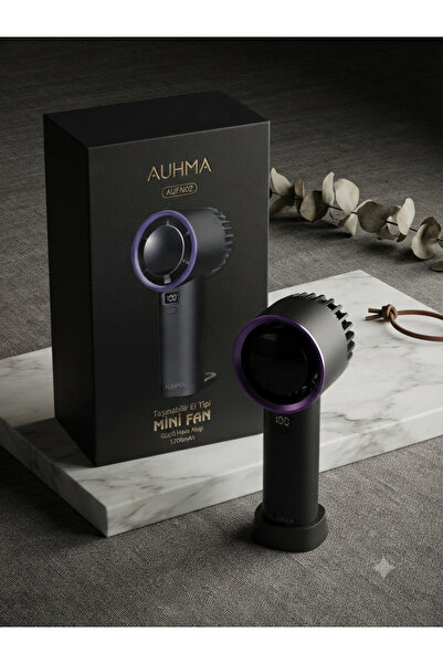 auhma Aura Akse Premium Taşınabilir El Tipi Mİni Fan