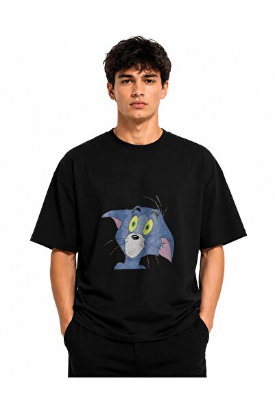Inscriptie Unisex Βαμβακερό T-Shirt Υψηλής Ποιότητας  "Tom Surprised "