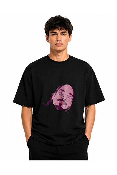 Inscriptie Tricou Unisex Bumbac Premium Casual " Snoop Dogg - funny face "