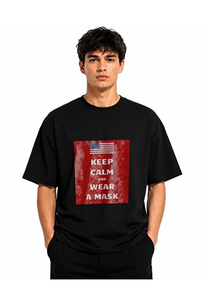 Inscriptie Tricou Unisex Bumbac Premium Casual " SUA - Poarta masca ! "