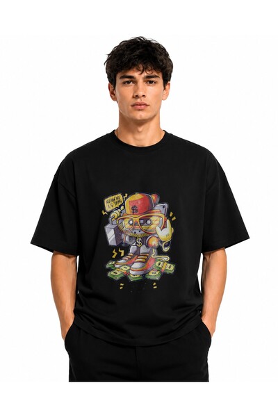 Inscriptie Tricou Unisex Bumbac Premium Casual " Making about money "