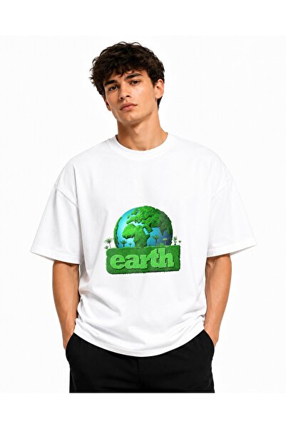 Inscriptie Unisex Premium Βαμβακερό Καθημερινό T-Shirt " σε χρώμα "πράσινο τη...