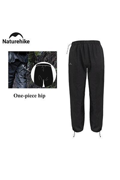 Naturehike L Black Rainproof Pants Outdoor Hiking Travel Waterproof Breathabl...