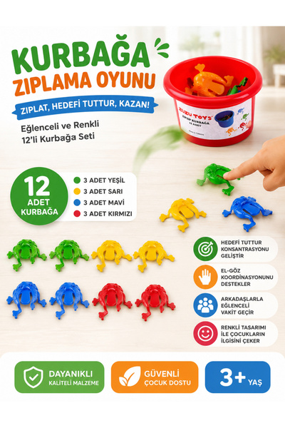 BYR 4050 Zuzu Zıp Zıp Kurbağa