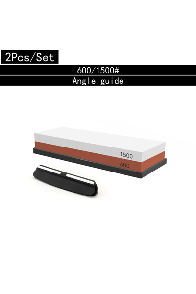 Choice1 Whetstone 600 1500 set 2in1 Professional Sharpening Stones Knife Shar...