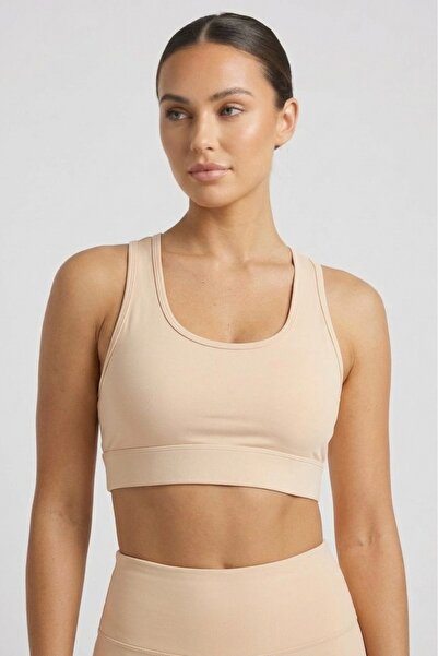 Grenj Fashion Women's Beige Strap Bustier