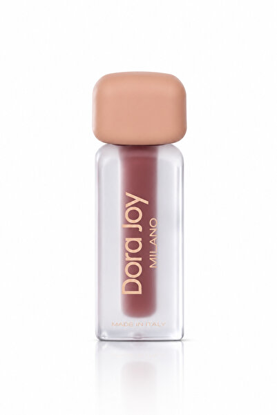 Dora Joy SPF30 Peptit İçeren Lip Gloss Caramel Nude 02 Kolajen & Hyalüronik A...