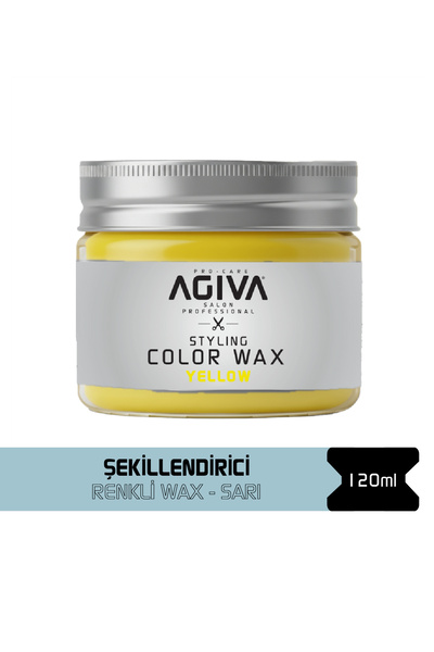 agıva Hairstyling Wax 06 Sarı 120 gr