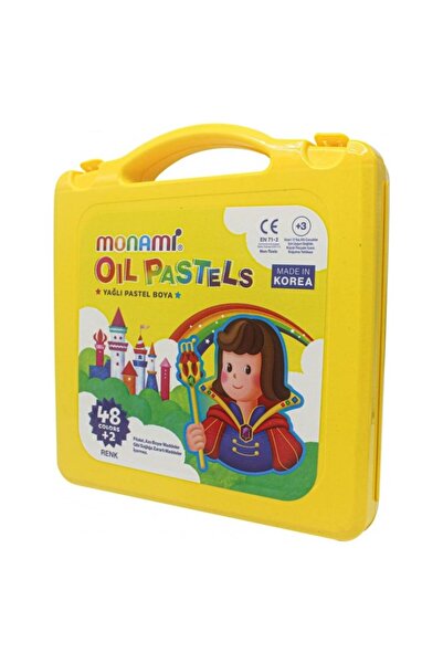 Monami Pastel Paint 48+2 Colors Plastic Boxed