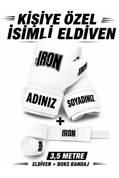 Kişiye özel Boks / Kickboks / Muaytahi eldiveni + Bandaj