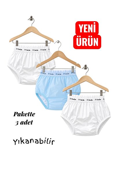 Algitsin O L A Çocuk Alıştırma külodu+Emici külot+Defalarca yıkanabilir+3 Lü Set