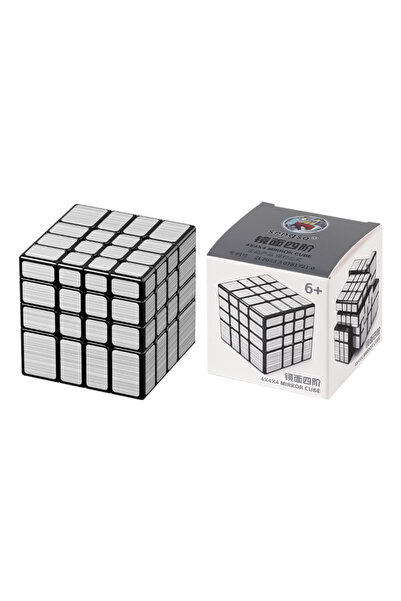 Choice 4x4 مرآة فضية [Picube] مكعب سحري مرآة 4x4x4 من Sengso، لغز سرعة احتراف...