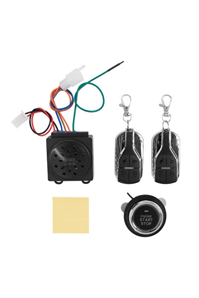 Choice black Electric Scooter 36V-72V One-key Start Anti-theft Device Remote ...
