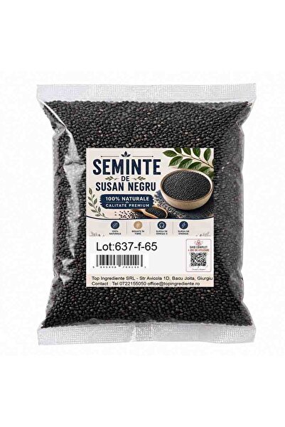 Top Ingrediente Seminte de Susan Negru - 1KG