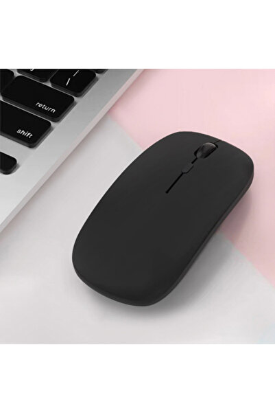 Choice1 Black Bluetooth Mouse For Notebook PC Computer Battery Ultra-Thin Wir...