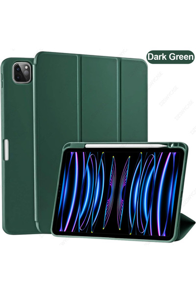 Choice Dark Green Case for iPad Pro 11 Inch 4th/3rd/2nd Generation 2022/2021/...