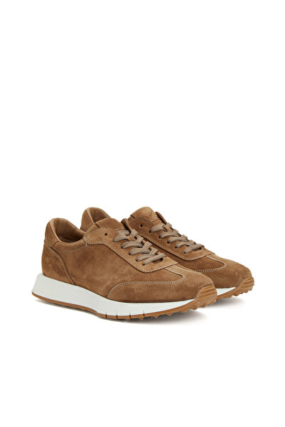 Network Kum Erkek Deri Sneaker