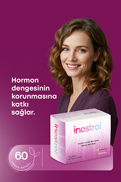 İNOSTROL Miyo Inositol, Kiro Inositol(40:1) Folik Asit D Vitamini Içeren 60 K...