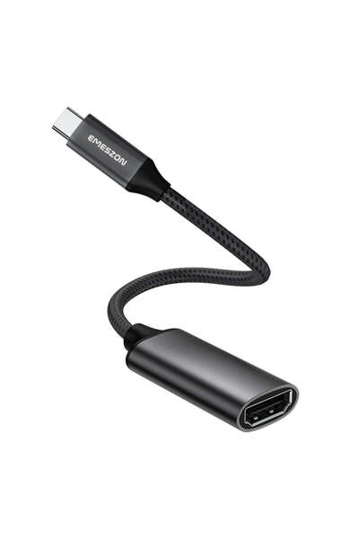 EMESZON Adaptor USB Type-C la HDMI 4K 60Hz, EMESZON®, convertește USB 3.1 OTG...