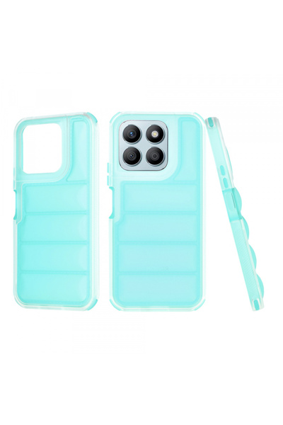 HONOR Husa pentru X8b, Techsuit, Wave Shield, Turcoaz