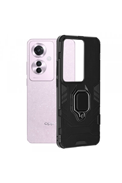OPPO Husa pentru Reno11 F, Techsuit, Shield, Neagra