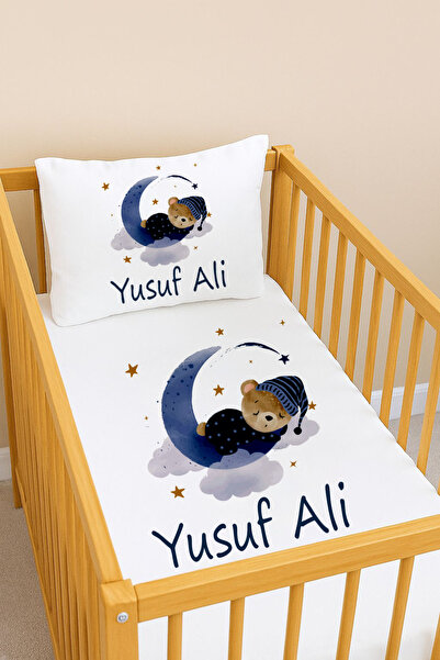 Bebe wini İsimli Bebek Nevresim Takımı (70x120 cm) Park Yatak Nevresim Seti