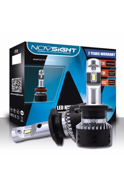 NOVSIGHT LED Λάμπες 2ΤΜΧ 35W 5000LM A385-N7